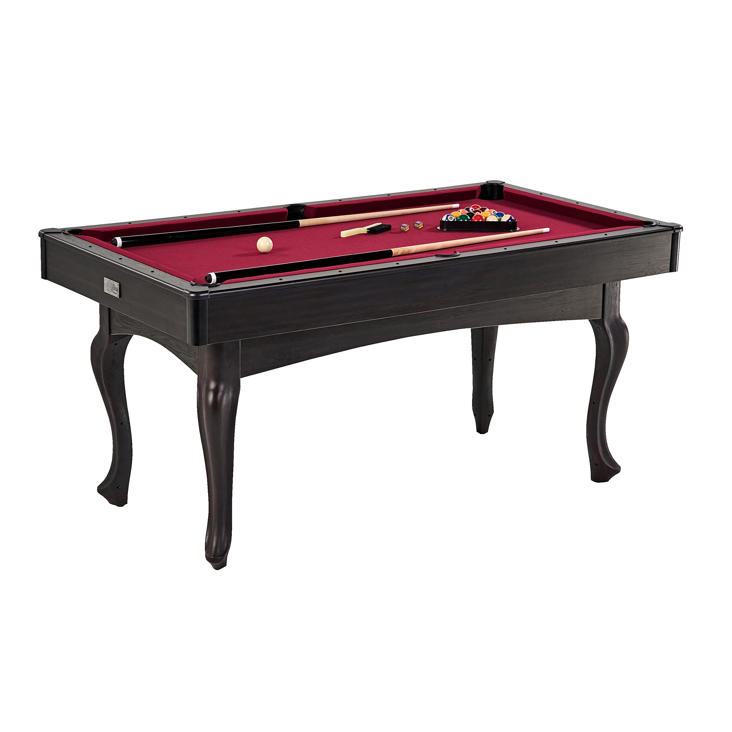Barrington Billiards Multiple Styles Pool Table, Preassembled Playfields with Complete Billiard Accessory Sets, Perfect for Family Game Rooms
