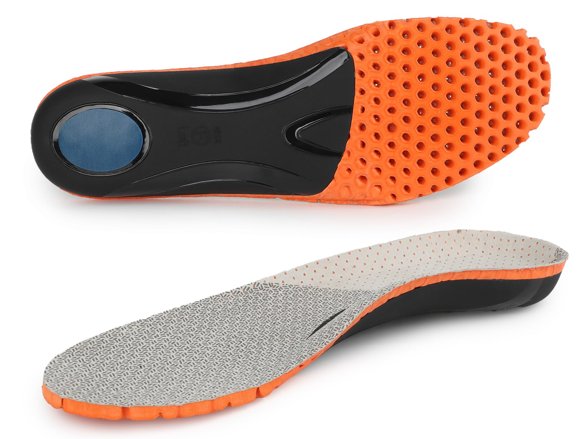 Knixmax Plantillas Deportivas para Hombre y Mujer,Plantillas de Soporte de Arco Transpirable,Cómodas y Amortiguación para Deportes,Correr,Caminar,Senderismo — view 11