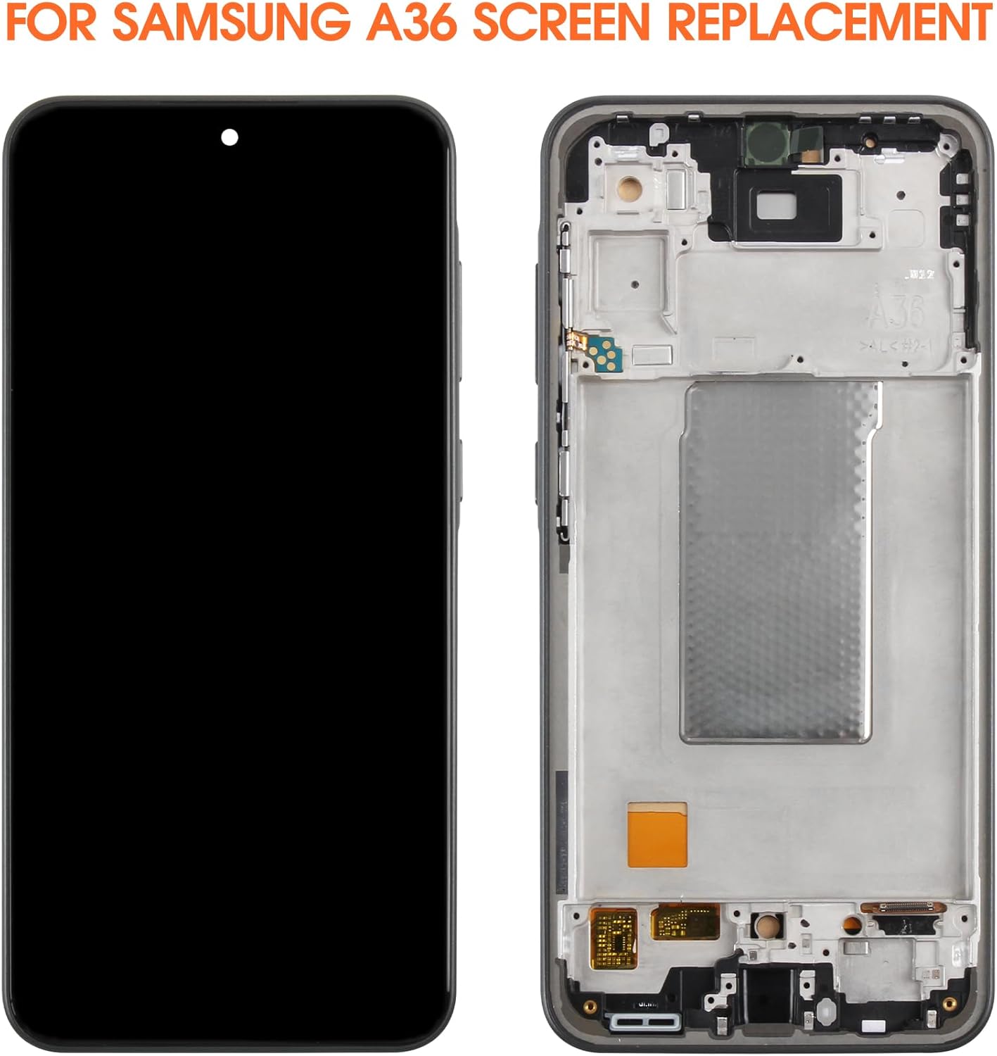TFT for Samsung Galaxy A36 Screen Replacement for Samsung A36 LCD Display A366E SM-A366B SM-A366U LCD Digitizer Touch Screen Assembly Repair Parts with Frame