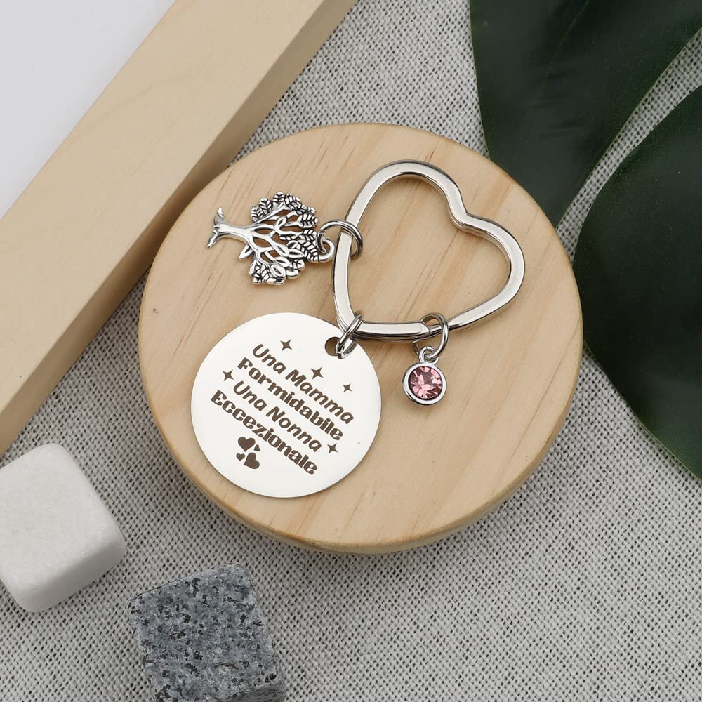 Portachiavi Nonna Regalo Nonna Regali Nonna Compleanno Nonna Idee Regalo, Regalo Nonna Compleanno Regali Nonna Idee Regalo per la Nonna Regalo Festa Della Nonna Regalo Pensione Nonna Personalizzati