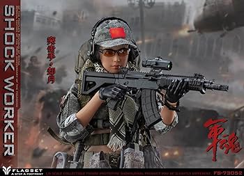 Amazon | [AC]FLAGSET 1/6 軍魂シリーズ 女性 ミリタリー 兵士