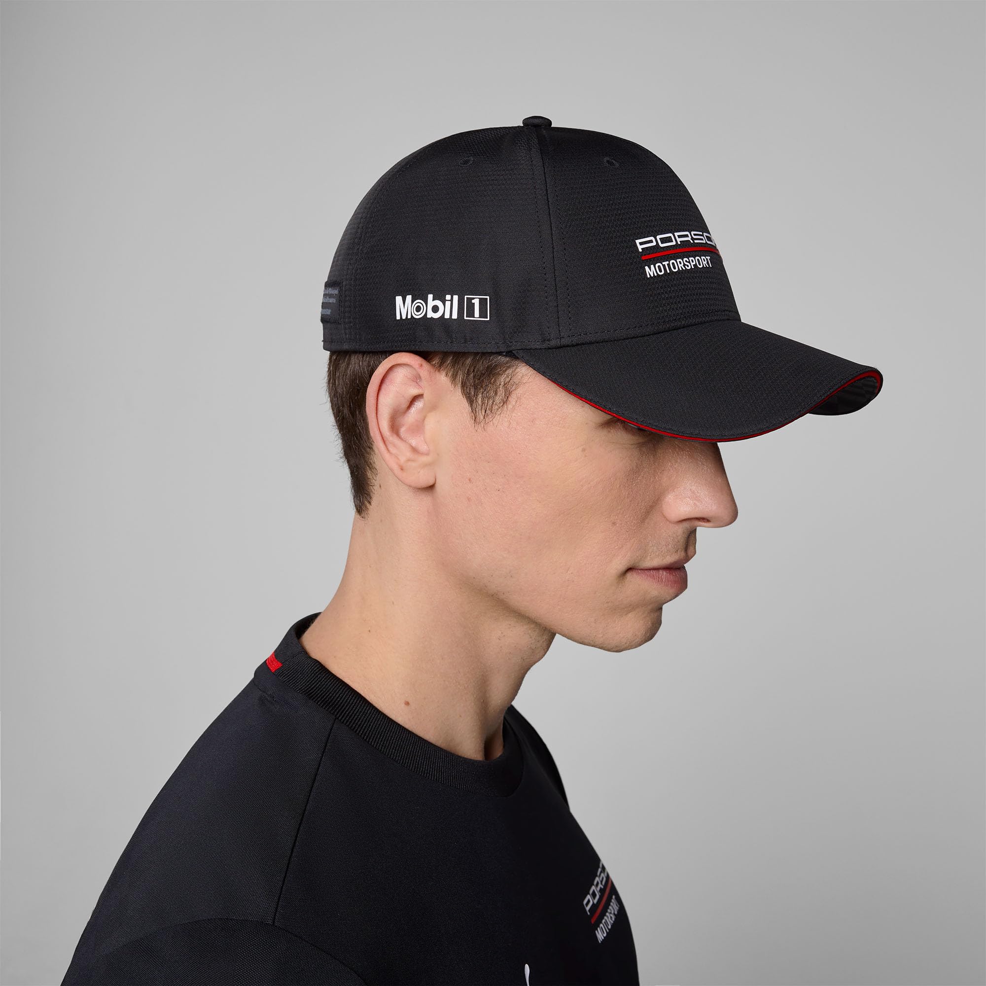 PUMA Porsche Motorsport Casquette d'équipe visière incurvée Logos Sponsors