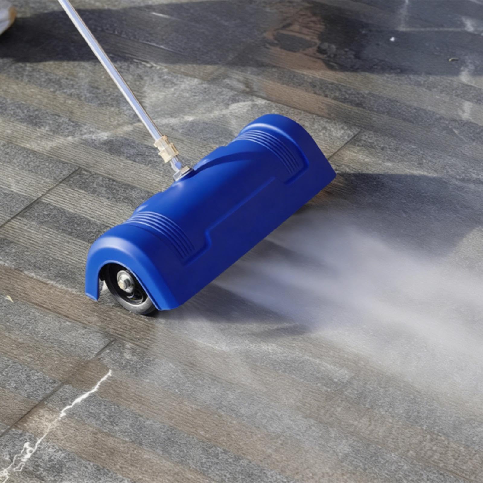 Gralara Idropulitrice per superfici con Protezione antispruzzo, Macchina per la Pulizia dei Pavimenti, Attacco rapido da 1/4" per, Blu