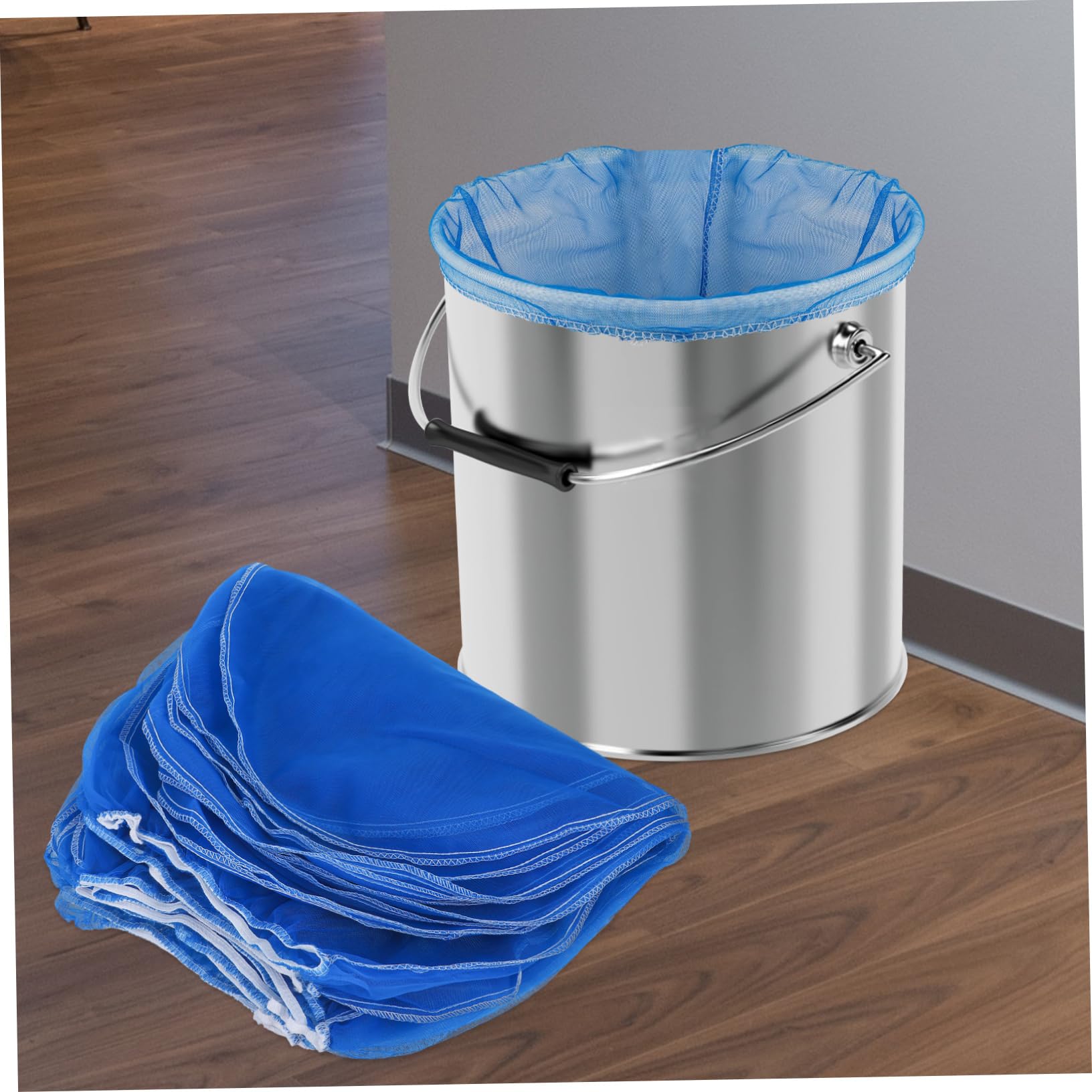 Sacchetto Filtrante per Vernice 12 Pezzi in Poliestere Blu
