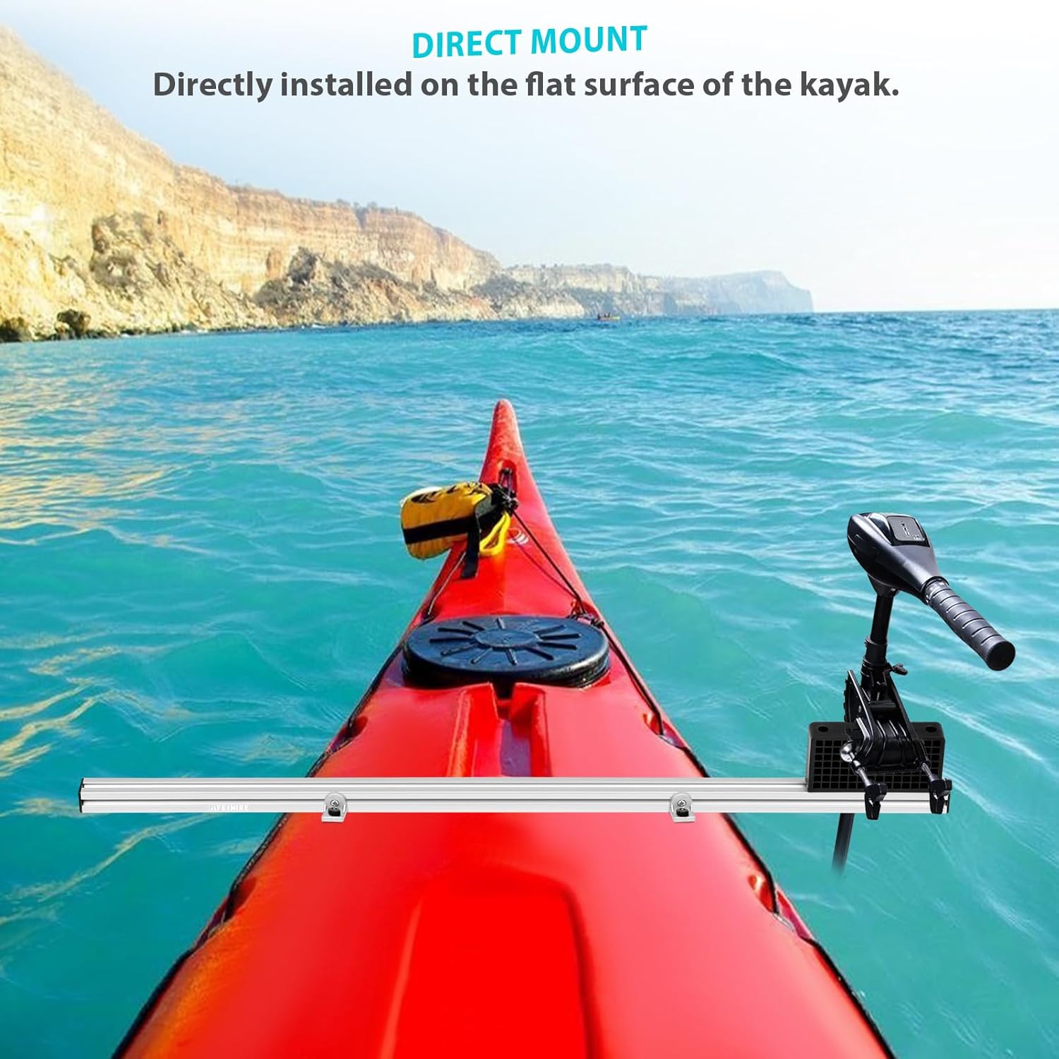 Kayak/Canoe Trolling Motor Mount Bracket & Fishing Accessories Mount Platform for Kayak/Canoe