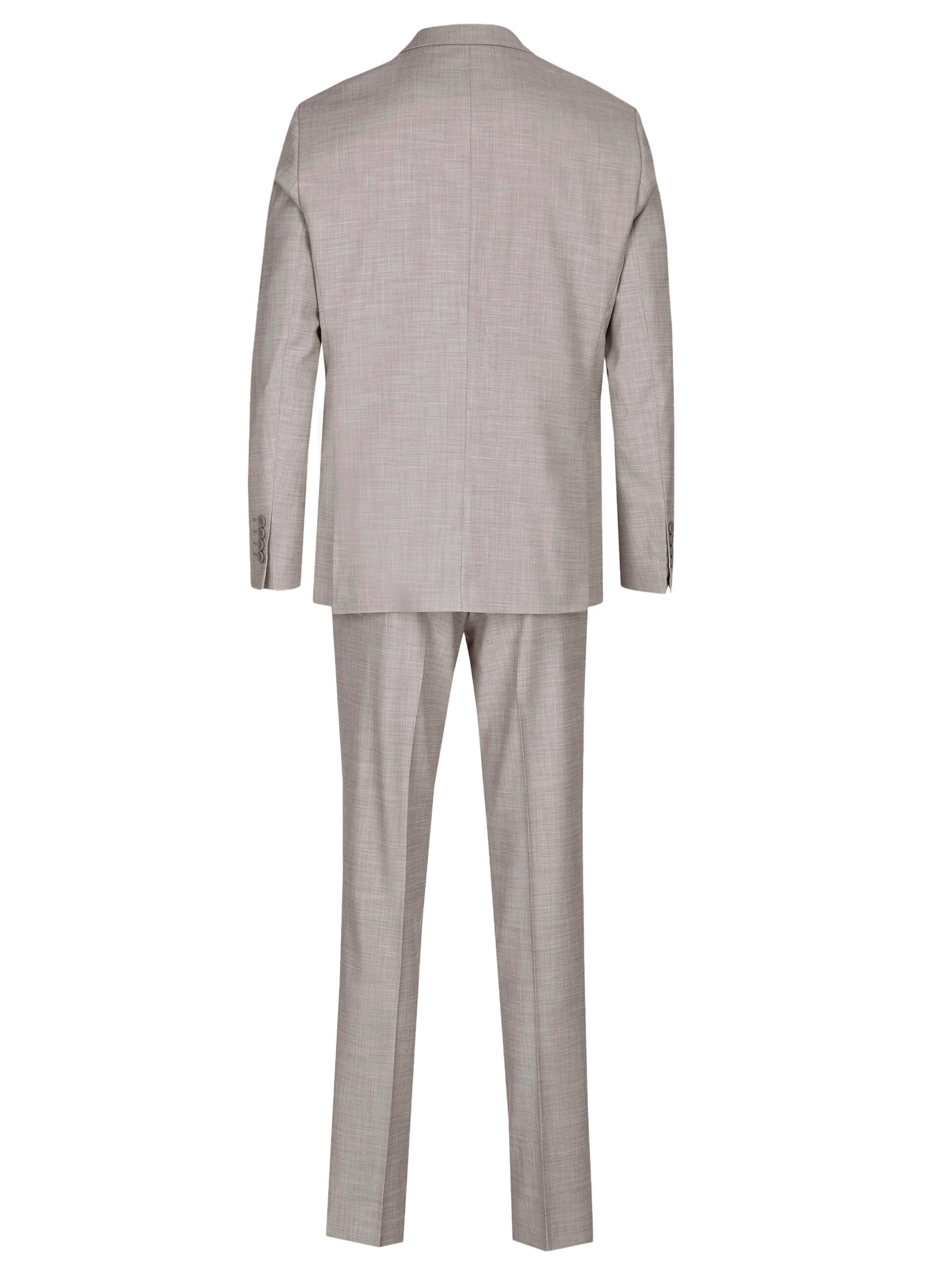 Steffen Klein Herren Anzug - Dreiteiler - Slim Fit - Business Anzug mit Weste - Elastischer Komfort
