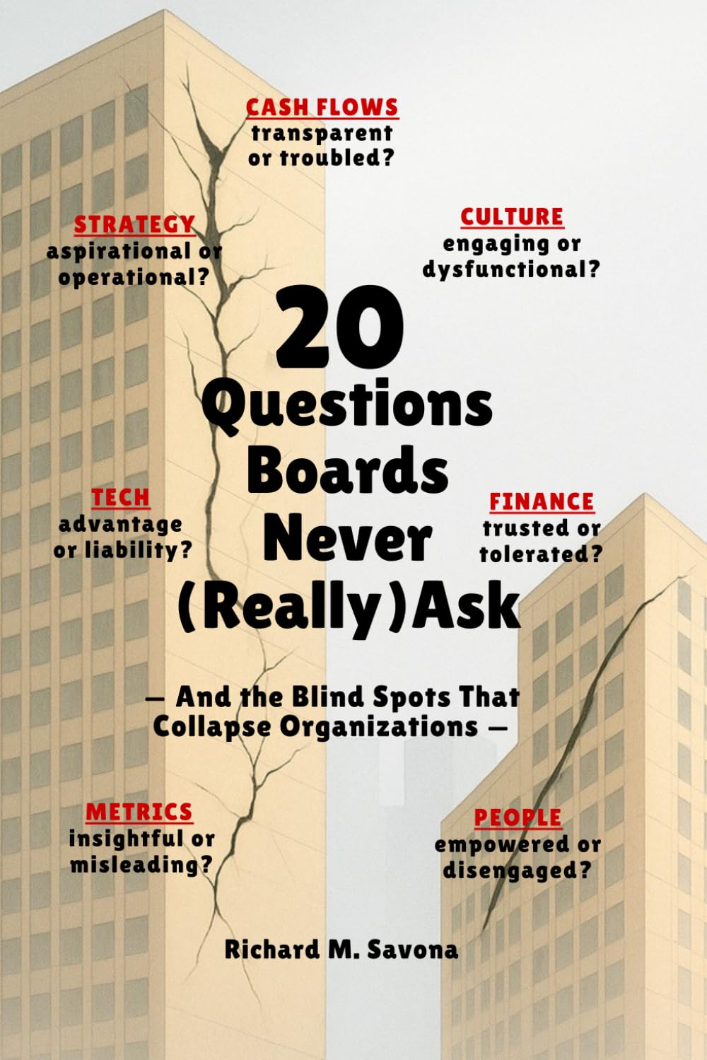 20 Questions Boards Never (Really) Ask: And the Blind Spots That Collapse Organizations