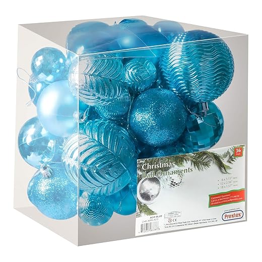 Prextex Christmas Tree Ornaments