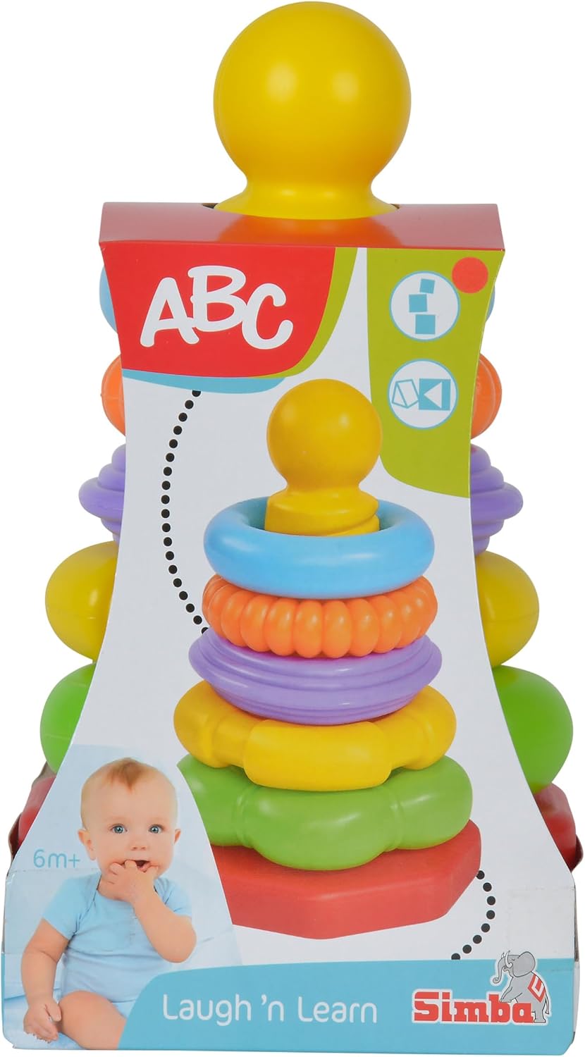 Simba 104018158 "ABCW Stacking Ring Pyramid