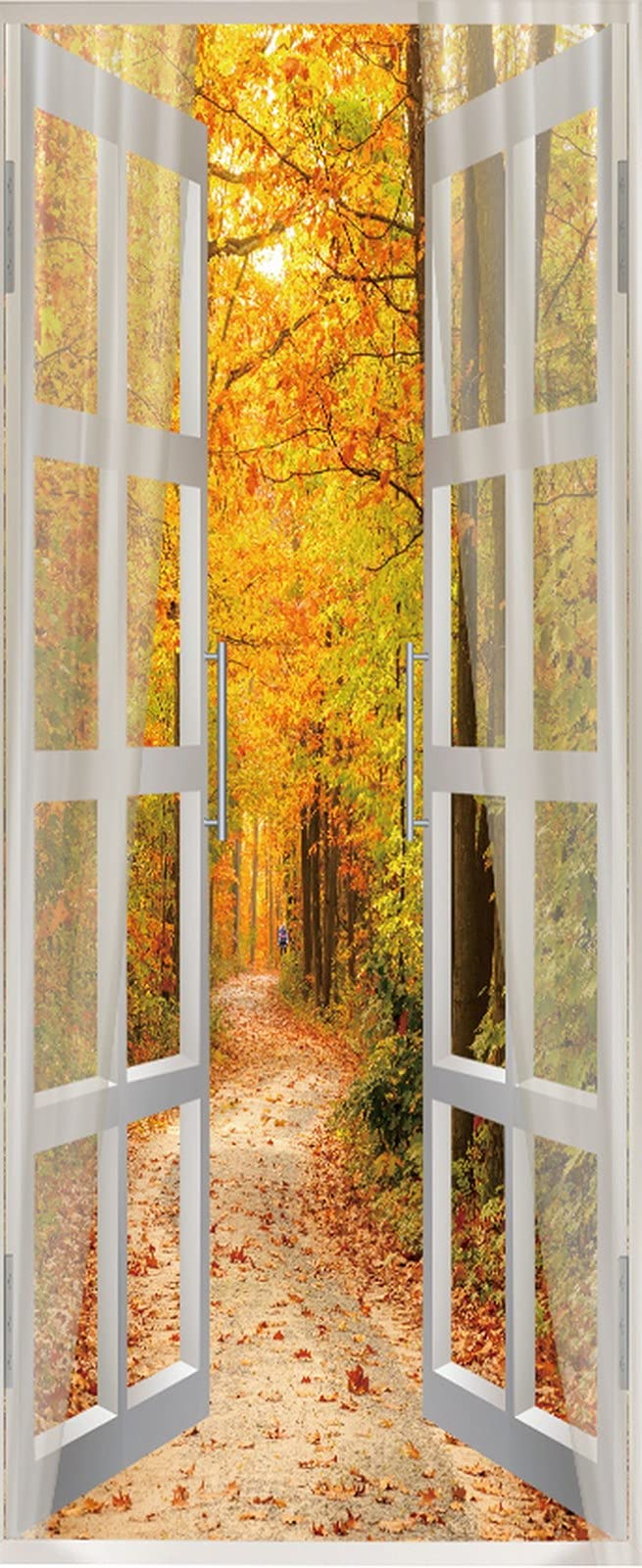 Türtapete Selbstklebend – 3D Delfin Design Als Wandaufkleber Für Türen & Wände | PVC, Wasserfest, 77x200 Cm