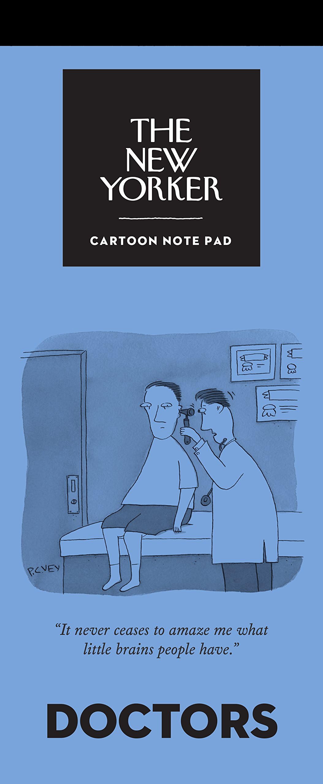 The New Yorker NYNP12 Doctor Cartoons Notepad