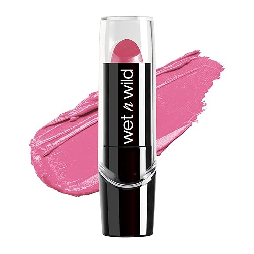 wet n wild - Lápiz labial con acabado sedoso, color labial hidratante rico y acumulable, formulado con vitaminas A, E y macadamia para una