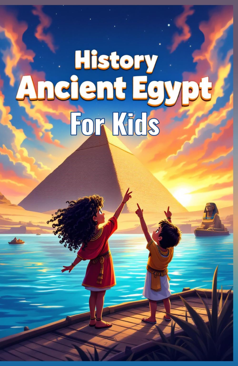 History Ancient Egypt for Kids: Pharaohs, Mummies, Pyramids, Gods, Hieroglyphs and Daily Life Along the Nile River Explained (History Basic For Kids)