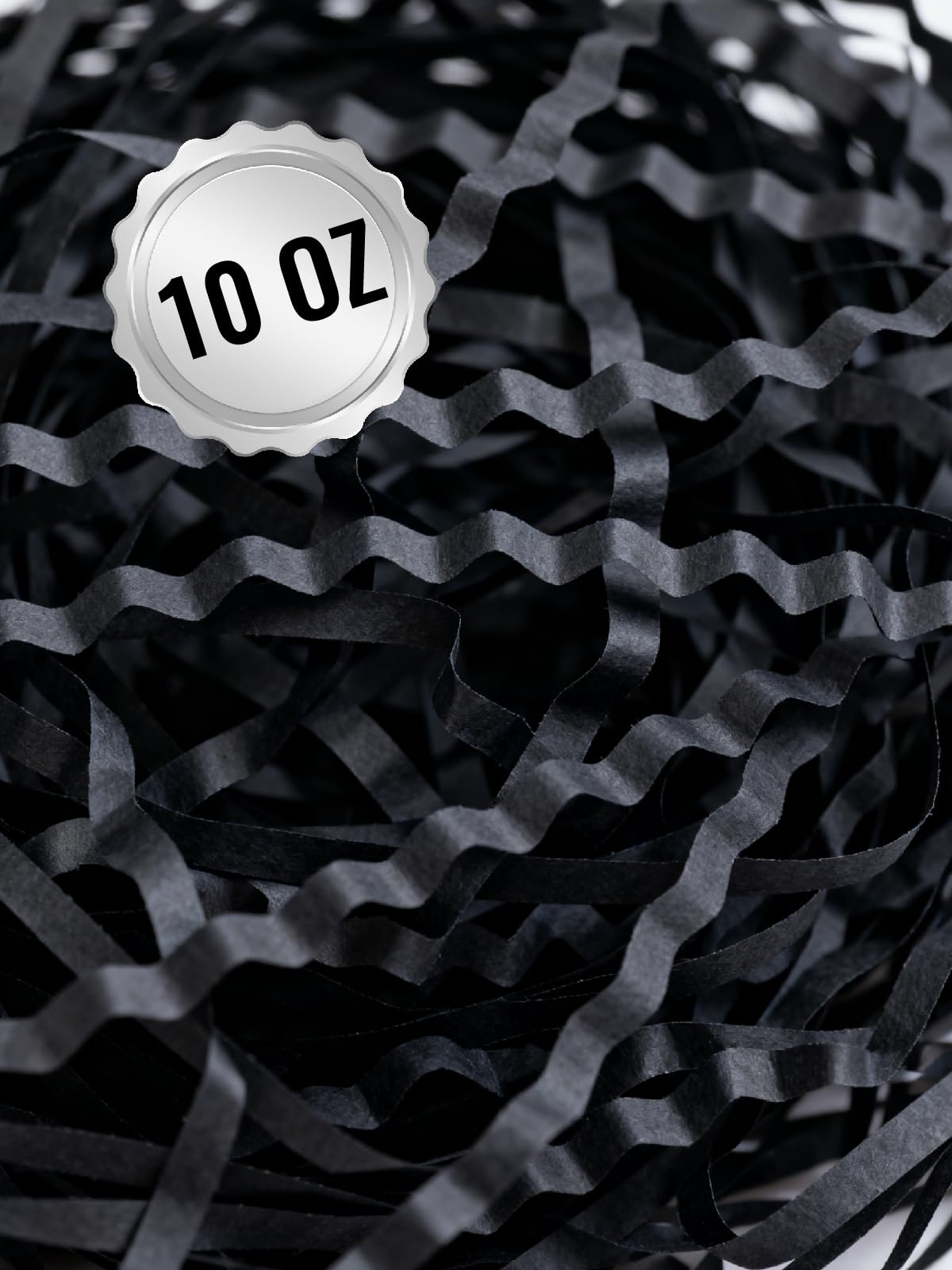 Smilco 10oz Crinkle Paper Filler - Ideal for Basket & Gift Box Filling, Christmas, Weddings, Birthdays - Crinkle Cut & Shredded Paper for Gift