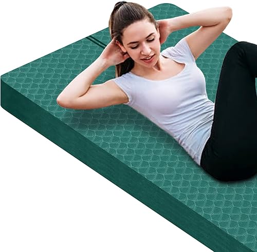 Miniatura 17 de nuveti Tapete Grande para Ejercicios - Tapete de Yoga de 15mm/20mm/30mm de Grosor | Tapete de Ejercicios para Fitness, Yoga, Pilates, Estiramientos