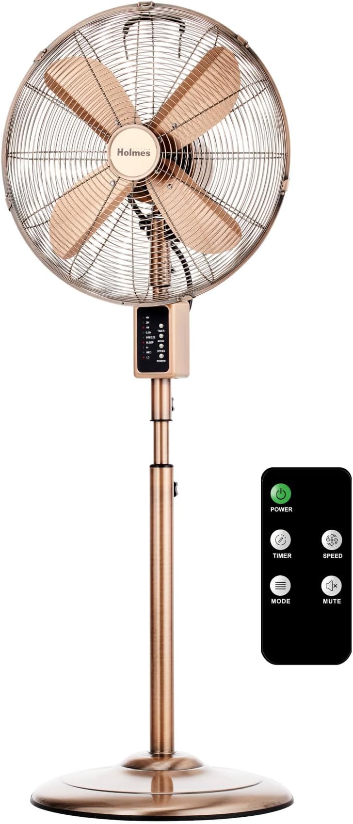 16" Copper Digital Stand Fan