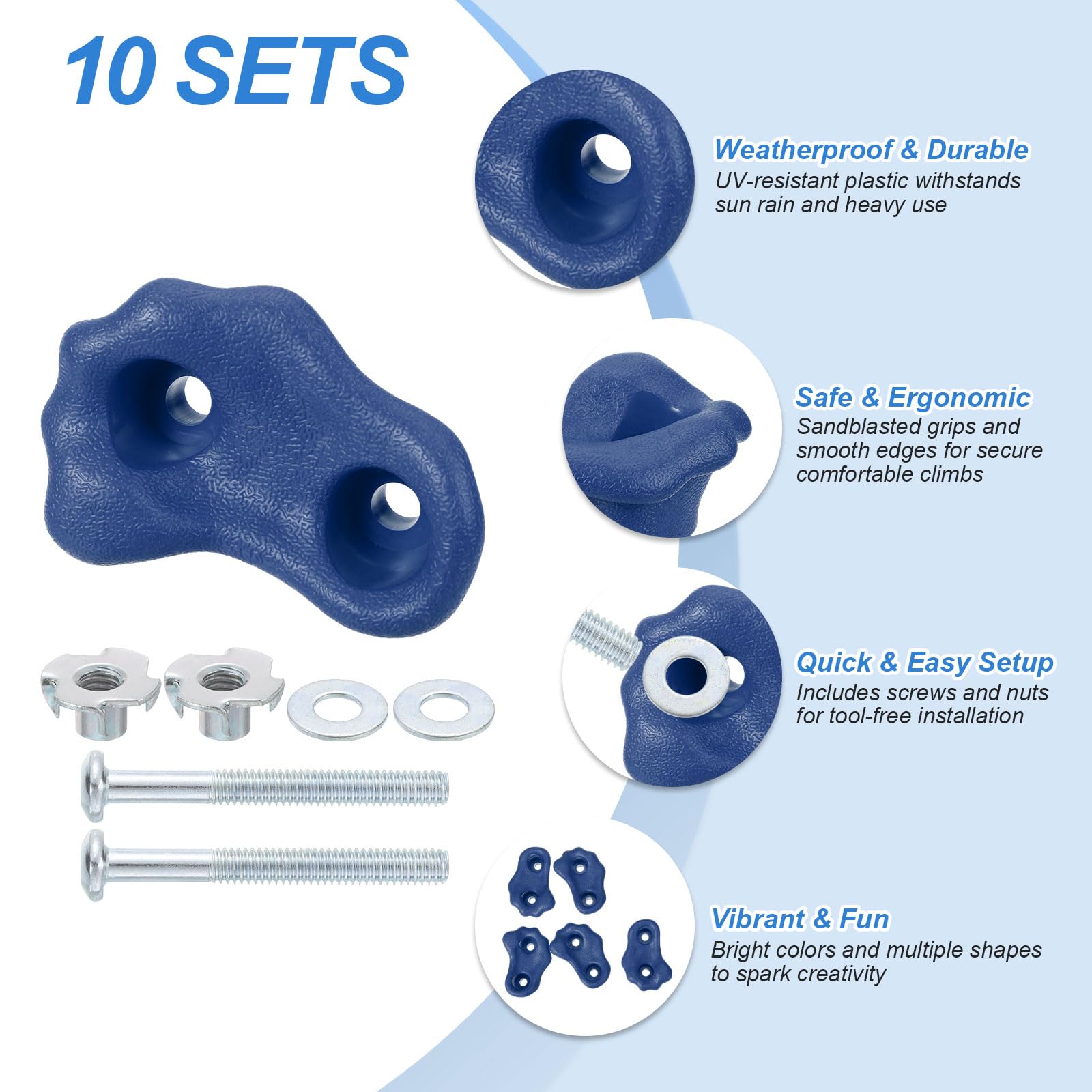 Buy Rock Clibing Holds Set DIY Rock Clibing Holds For Kids And Adults