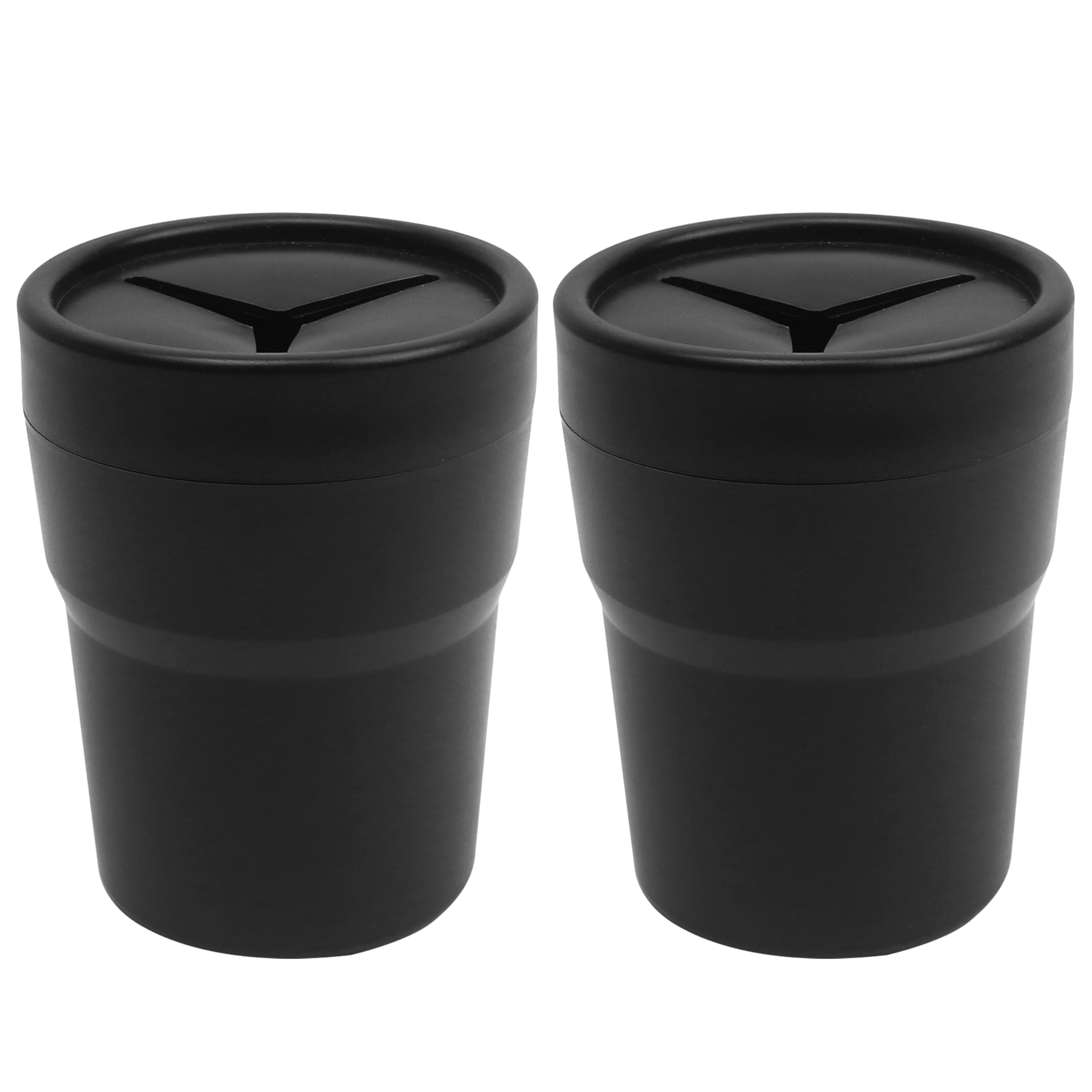 Boîte de rangement pour pièces de monnaie de voiture en plastique lot de 2