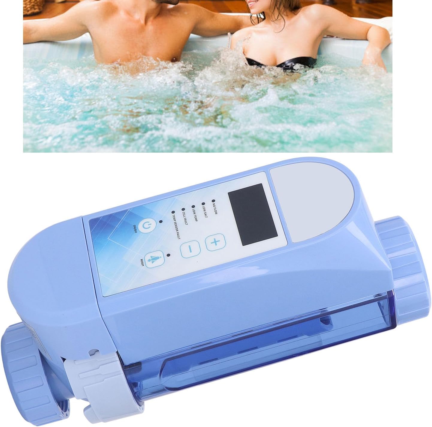 スマート塩水プール塩素発生システム、塩分濃度表示付き、塩塩素発生器、35000ガロンプールに最適、20G / H塩水プールシステム、  AQUAエヌアイティ(NIT)｜アクアライト 電解次亜塩素 生成装置 24時間365日プールを浄化 塩素の購入不要 プール塩素処理システム 自動適応  ...