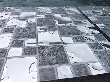 HORIWE Tegelstickers Mozaïek Wandtegelstickers 24 Stuks PVC Tegelstickers Tegels Marokko Zelfklevend Behang Waterdichte Muurstickers Voor Keuken Kast Meubels Tafel