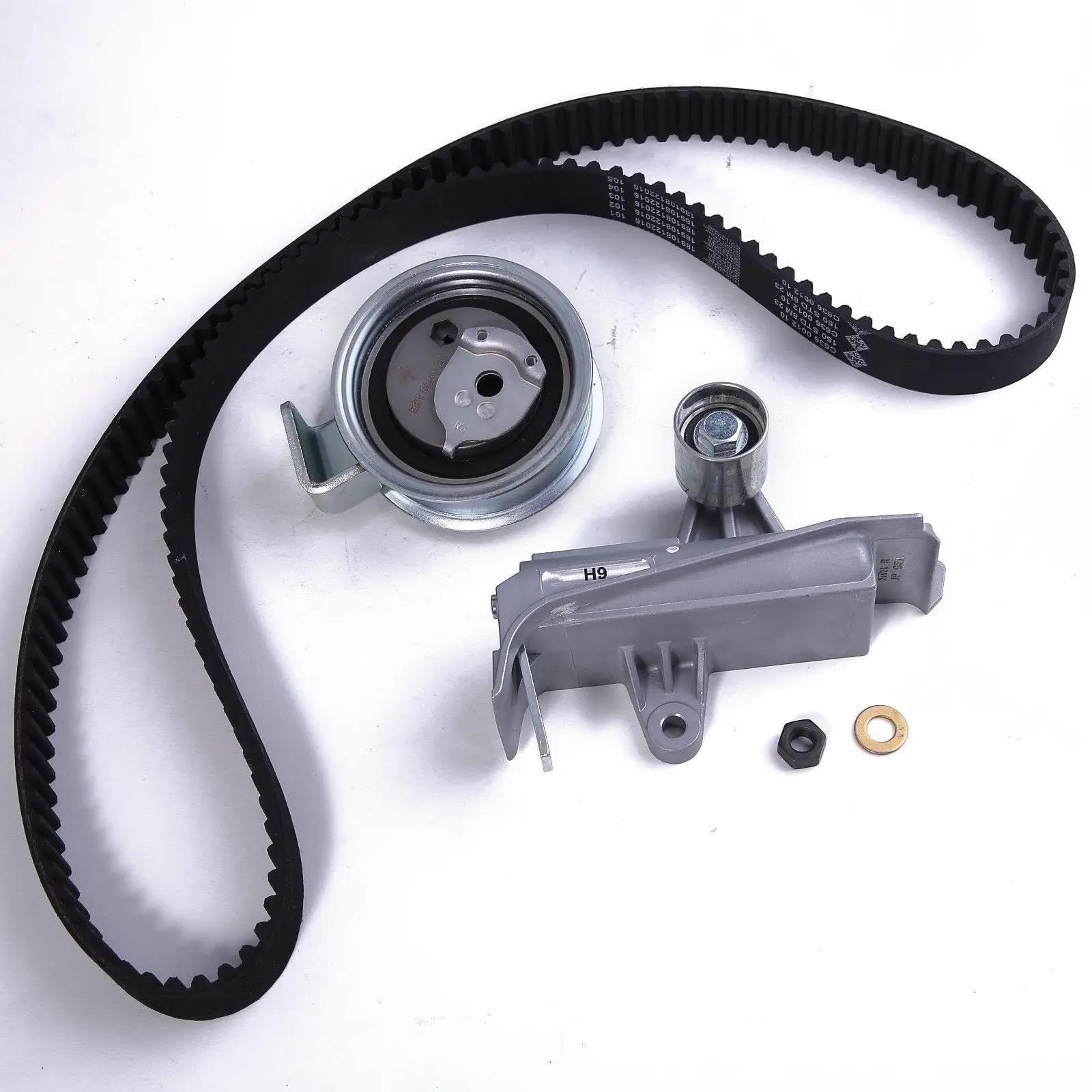 Kit Galets Tension Tendeur Hydraulique Courroie Distribution Voiture pour A4 2002-2005 1.8T Essence Code Moteur AWM