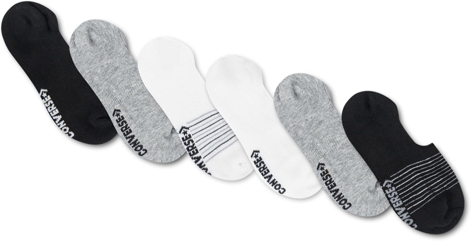 Converse Women's No-Show Multi-Pack Socks - Image 2