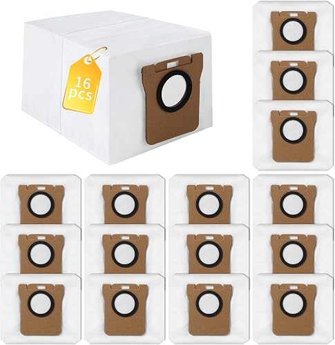 16 Stück Staubbeutel Kompatibel mit Dreame L10s Ultra /…