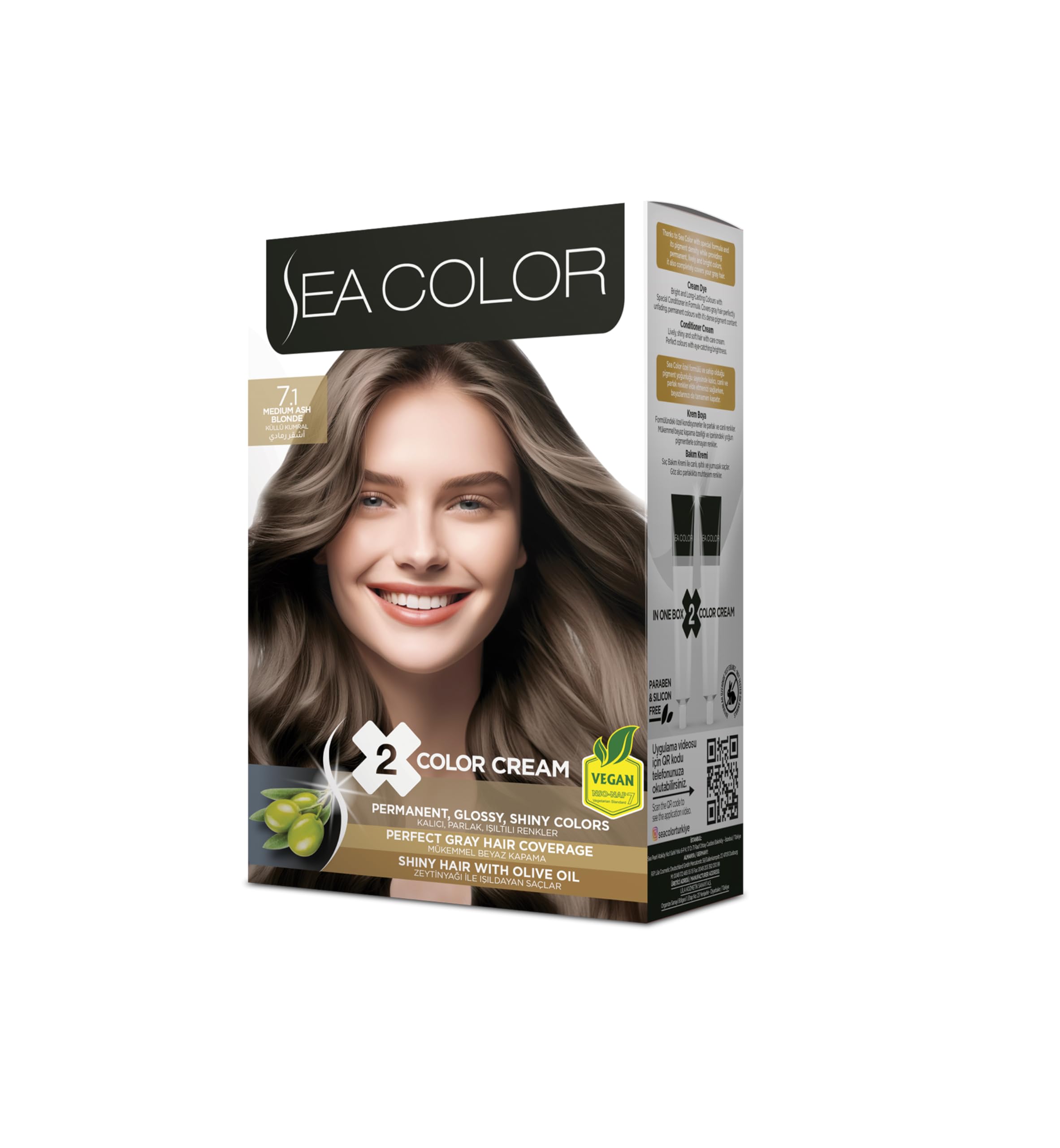 SEA COLOR 7.1 Küllü Kumral Set Boya