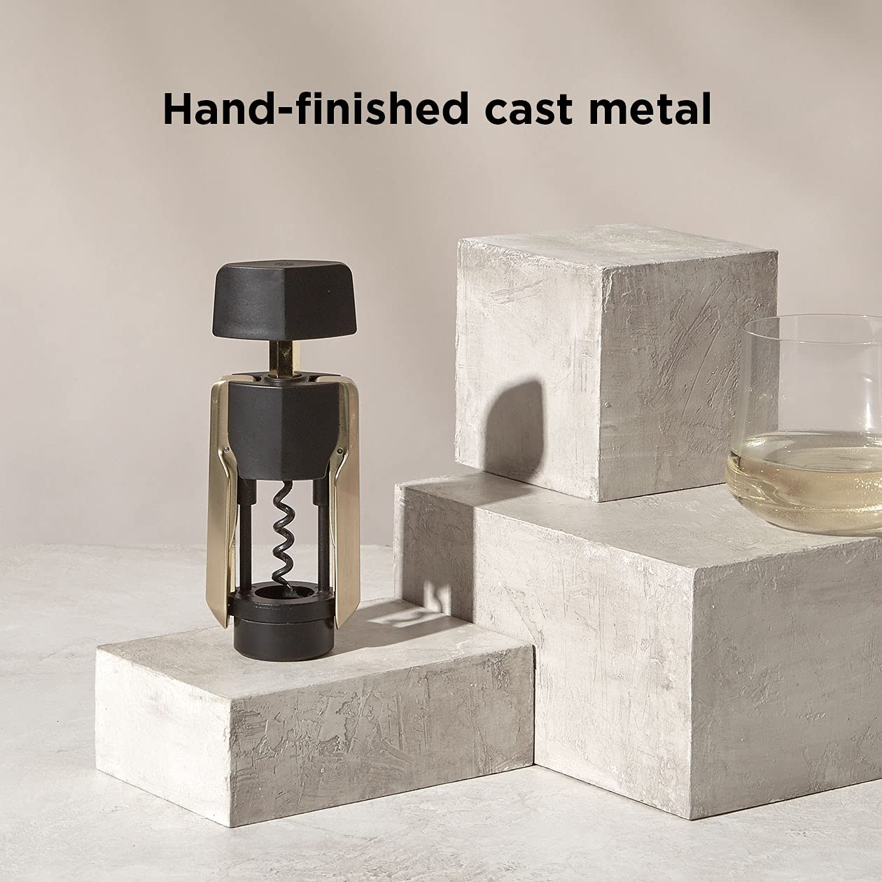 RBT ワインオープナー B1-00116 ブラック Amazon.com: RBT B1-00116 Black Brass Tabletop Corkscrew