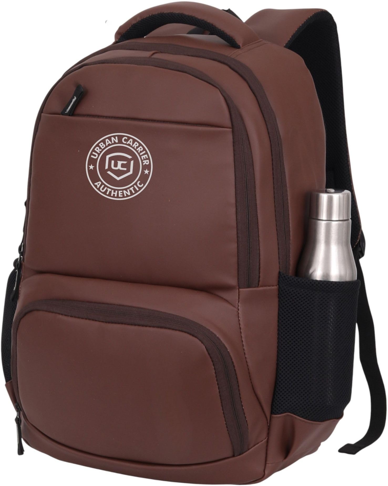 Unisex Laptop Backpack | Artificial Leather | 37 L | Tan | Laptop Compartment | Office & Travel-picture-40