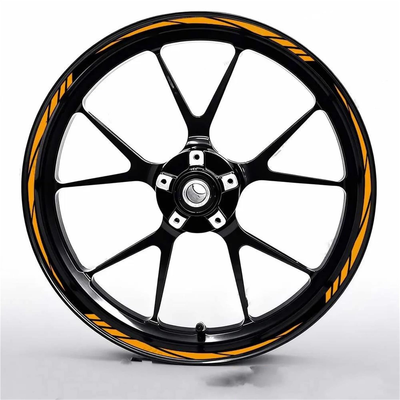 Motorcycle Wheel Stripes for Ducati Reflective Wheel Sticker Motorcycle 17inch Rim Stripes Inside of Hub Decal(17inch 08)