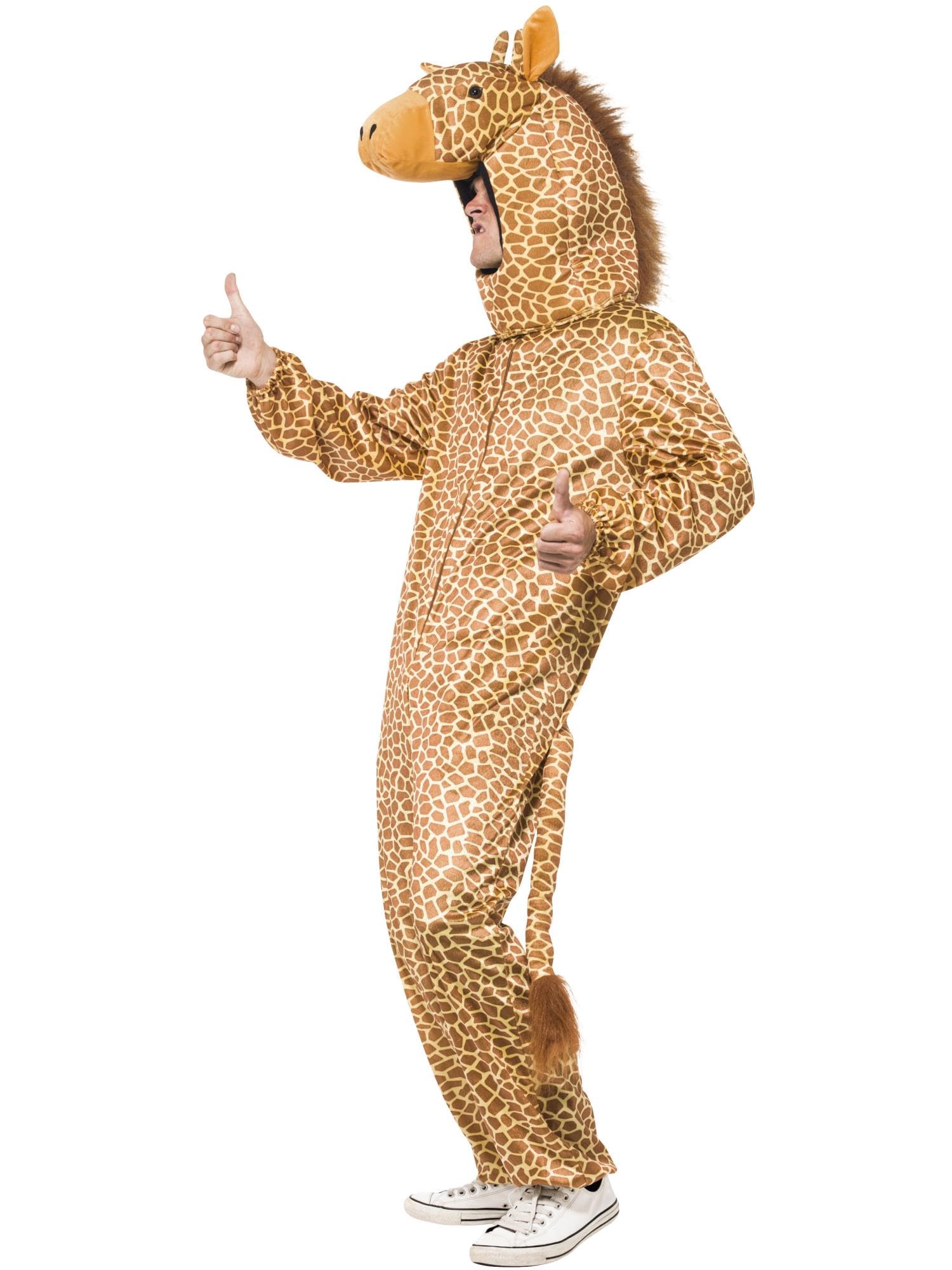 Giraffe Costume Orange With All in One & Hood