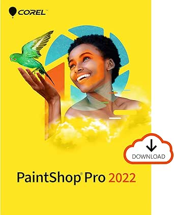 Corel PaintShop Pro 2022| Photo Editing &amp; Graphic Design Software | AI Powered Features [PC Download] [Old Version]