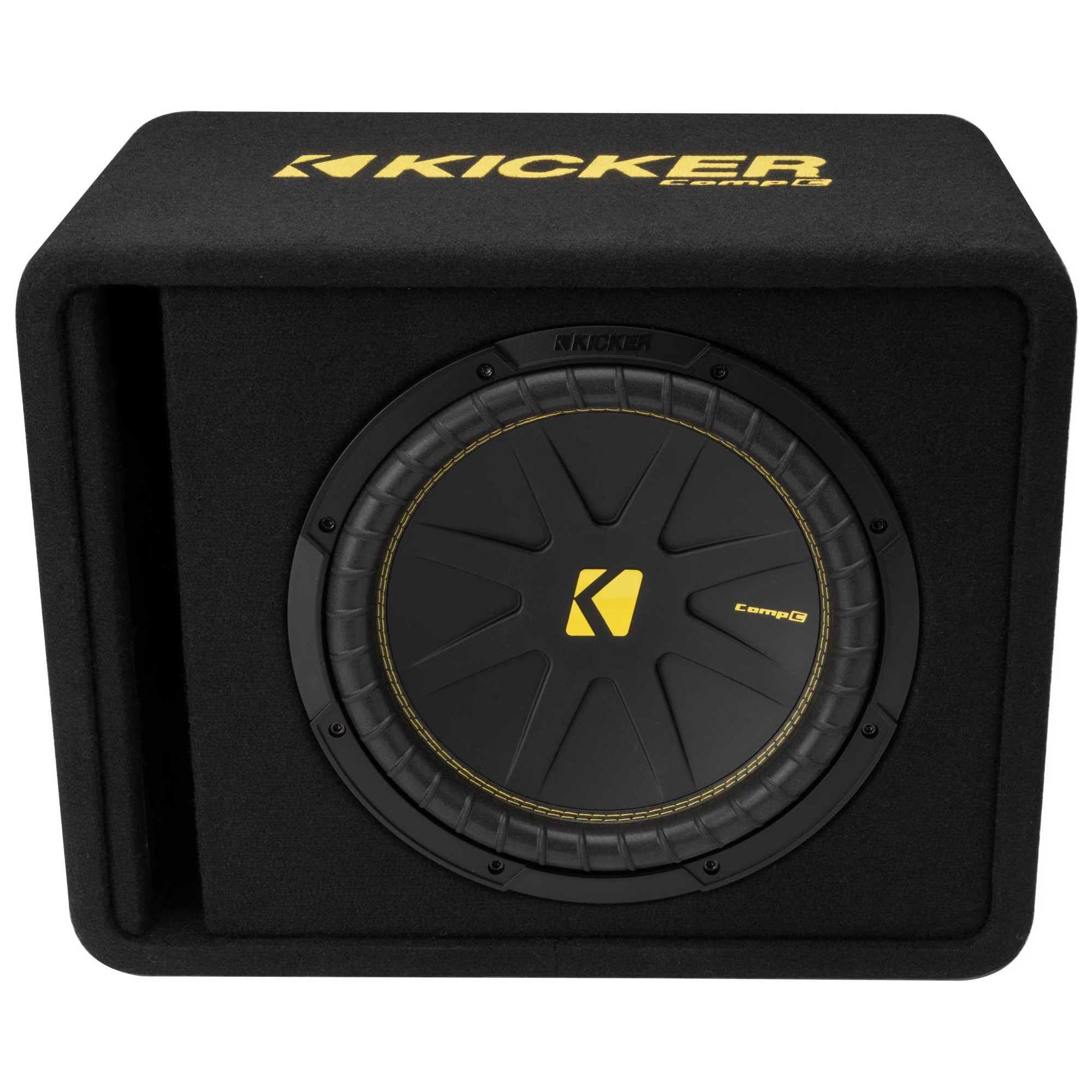 Kicker CompC 12\" 600W ウーファー Amazon.co.jp: KICKER CompC通気エンクロージャ、12インチ(30cm