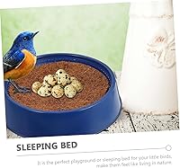 Vista 7 de 1 juego de almohadillas compactas para nido de pájaros, accesorios de anidación de palomas reemplazables para cría de eclosión adecuadas para jaula