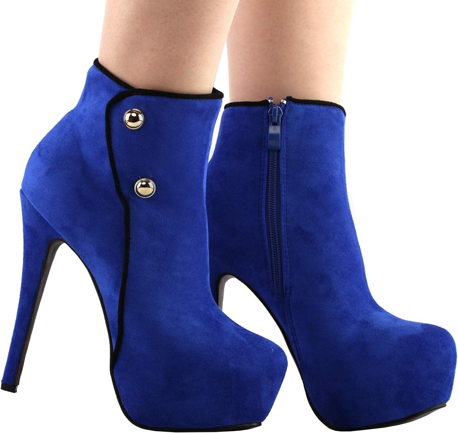 SHOW STORY Sexy Two Tone Peeptoe Bow Stiletto Platform High Heels Pumps,LF80805