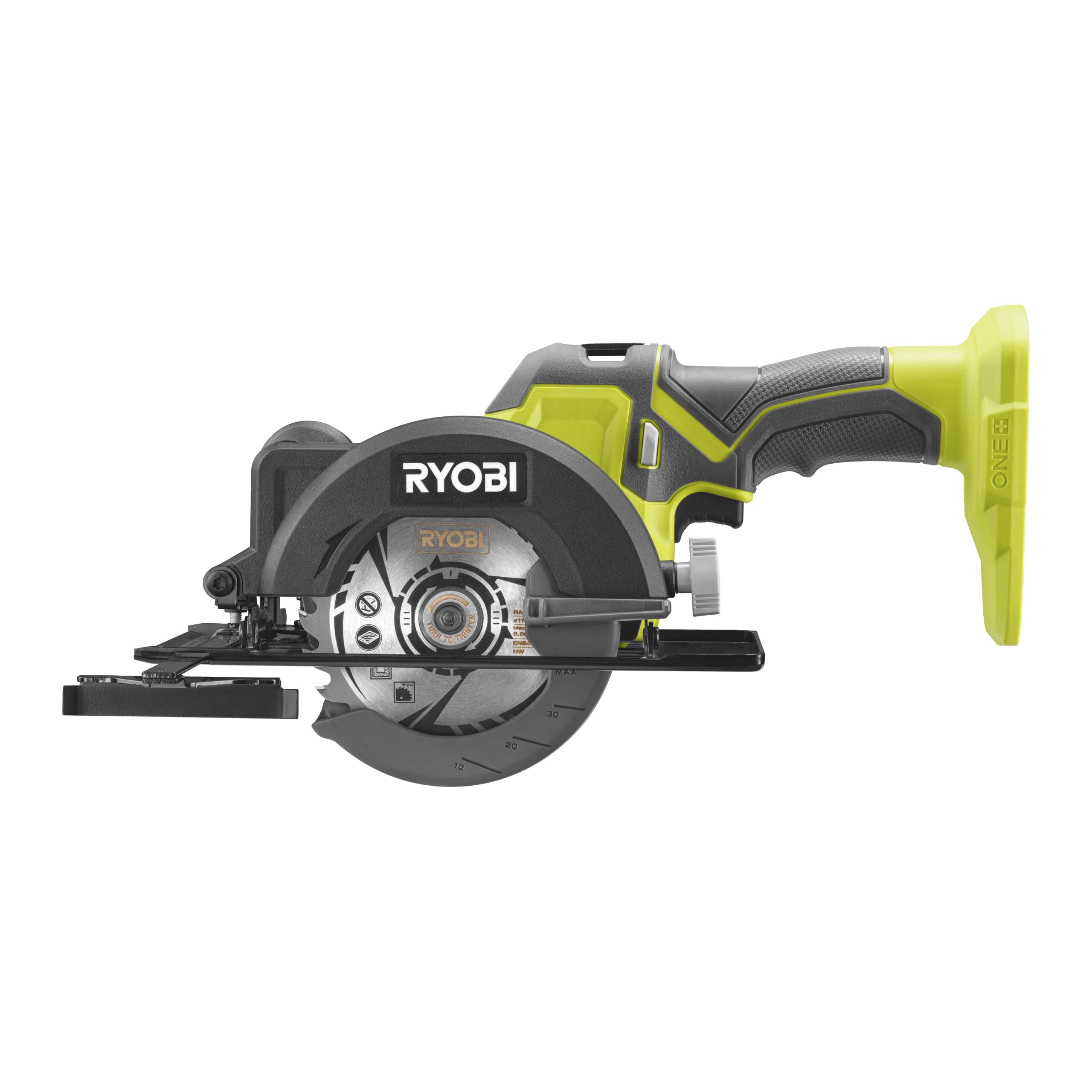 RYOBI Scie circulaire portative sans fil ONE+ 18 V, diamètre de lame de 115 mm, sans batterie ni chargeur