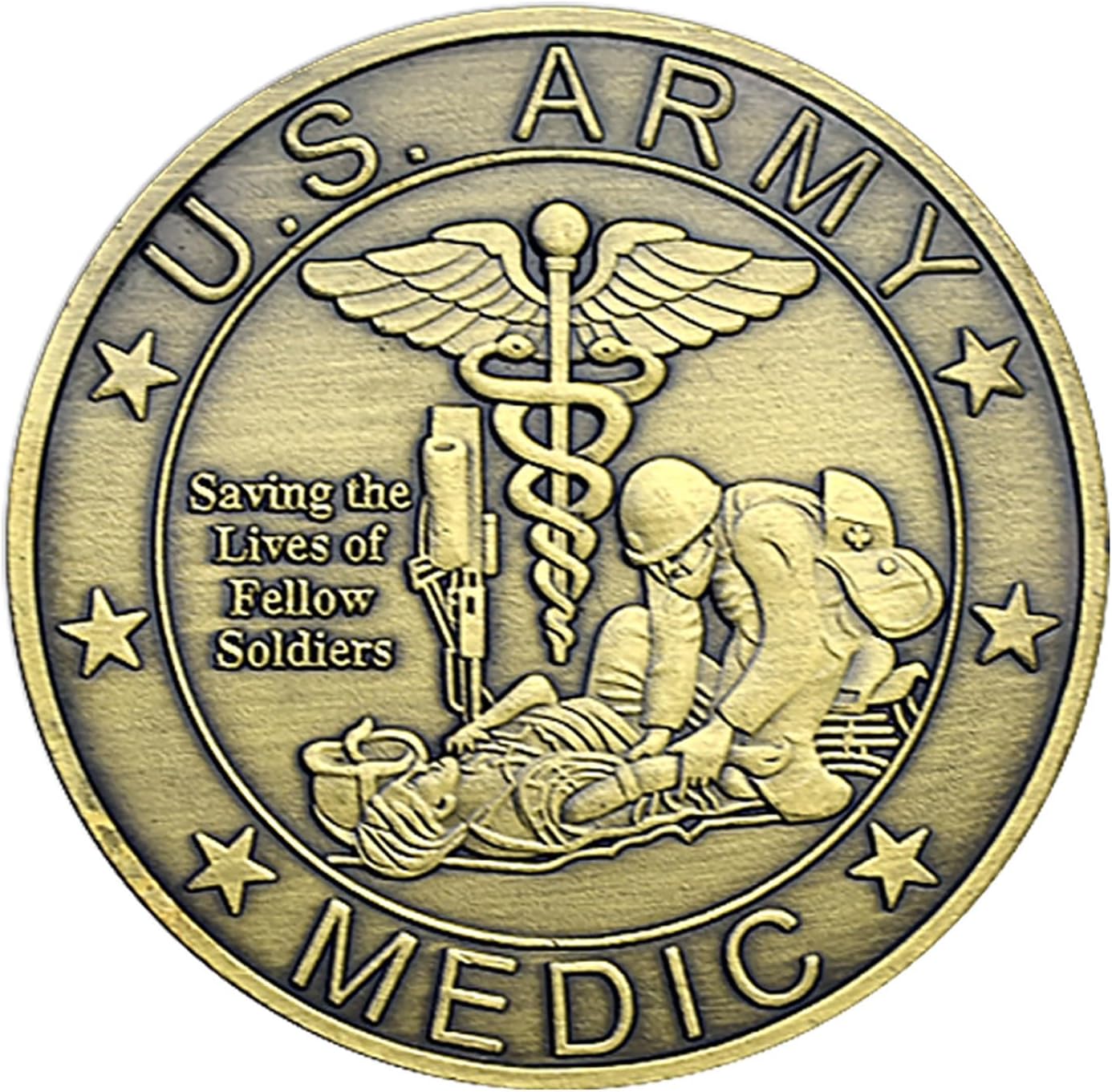 U.S. Army Challenge Coin - Military Coin with 1775 Symbol, for Army Veterans and Soldiers