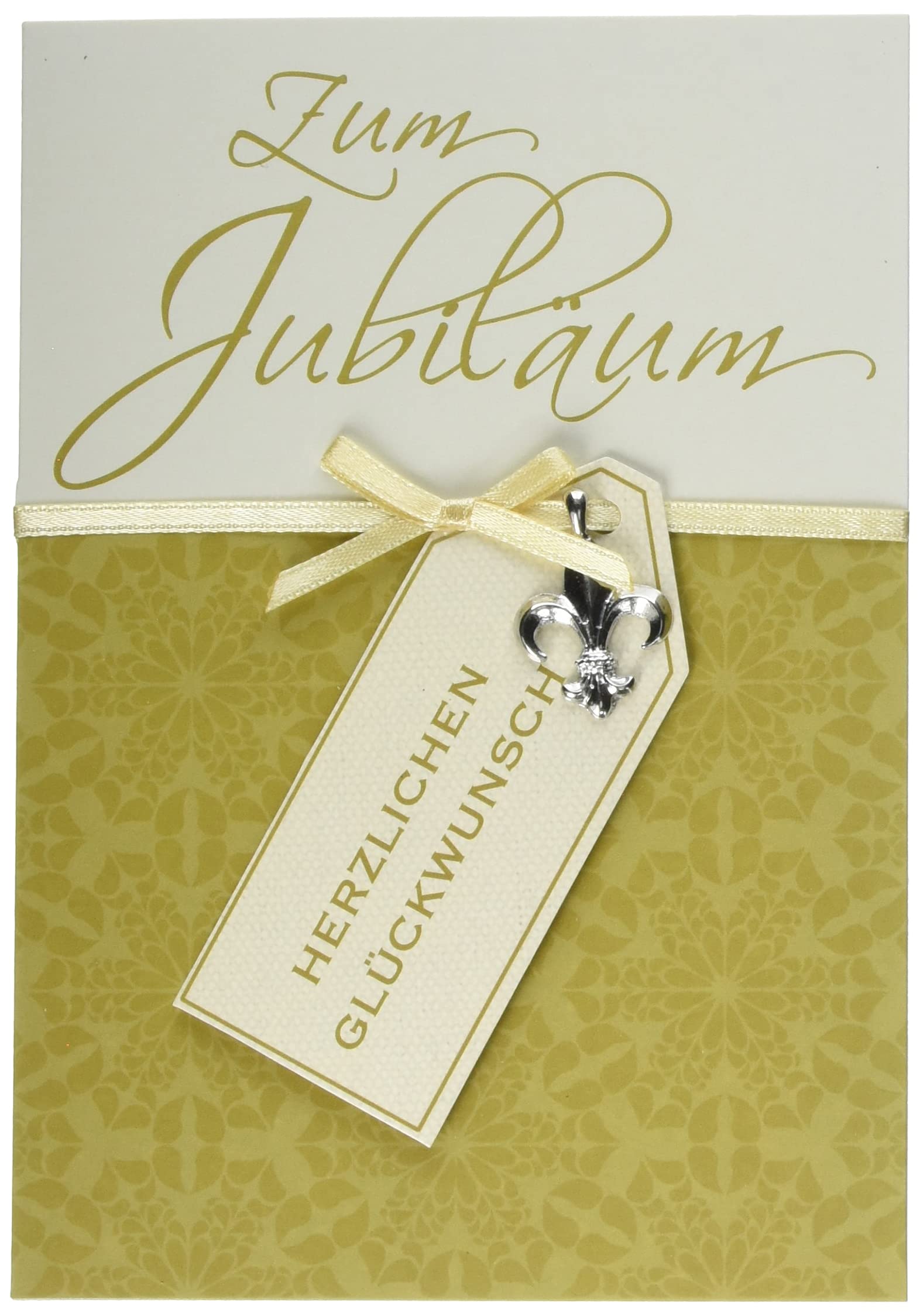 Anniversary Lifestyle Card - Flower Bow - 11.6 x 16.6 cm