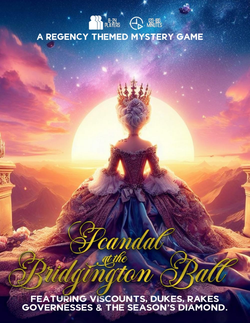 Scandal at the Bridgington Ball: A Regency Themed Mystery Game: Featuring Viscounts, Dukes, Rakes, Governesses, & the Season's Diamond (Detective Weis