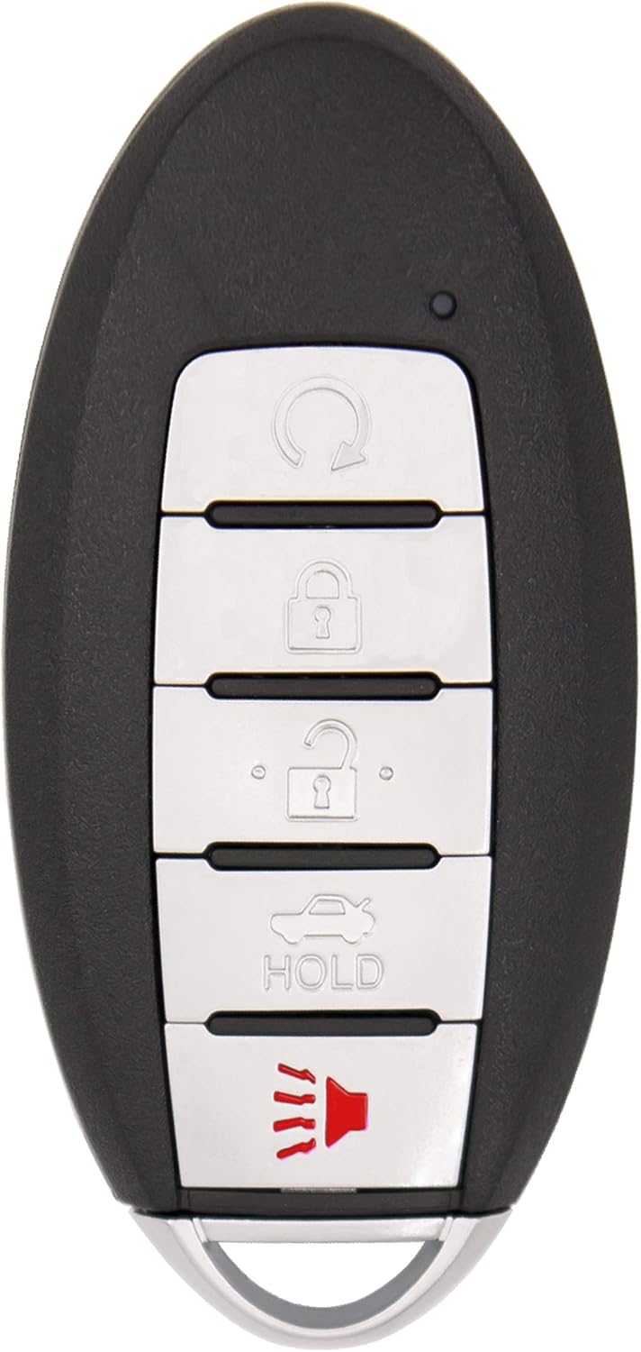 Keyless2Go Replacement for 5 Button Proximity Smart Key for Nissan KR5TXN7 285E3-9DJ3B