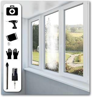 2 Windows Condensation Removal Kit Clears Moisture trapped Inside Your Failed Blown Double Glazing Window Unit.