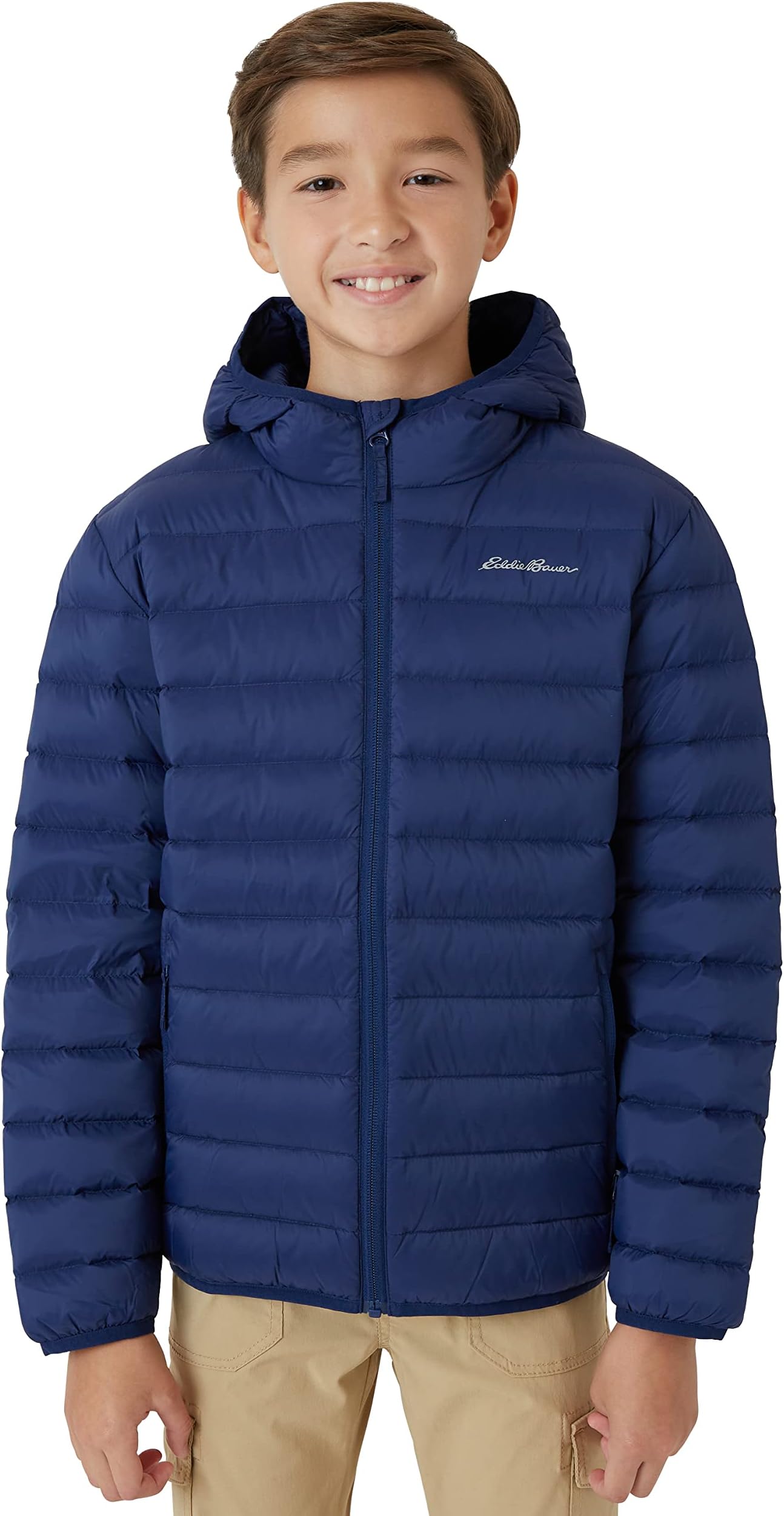 Boys' Jacket - CirrusLite Weather Resistant Down Coat for Boys - Insulated Quilted Bubble Puffer (3-20)