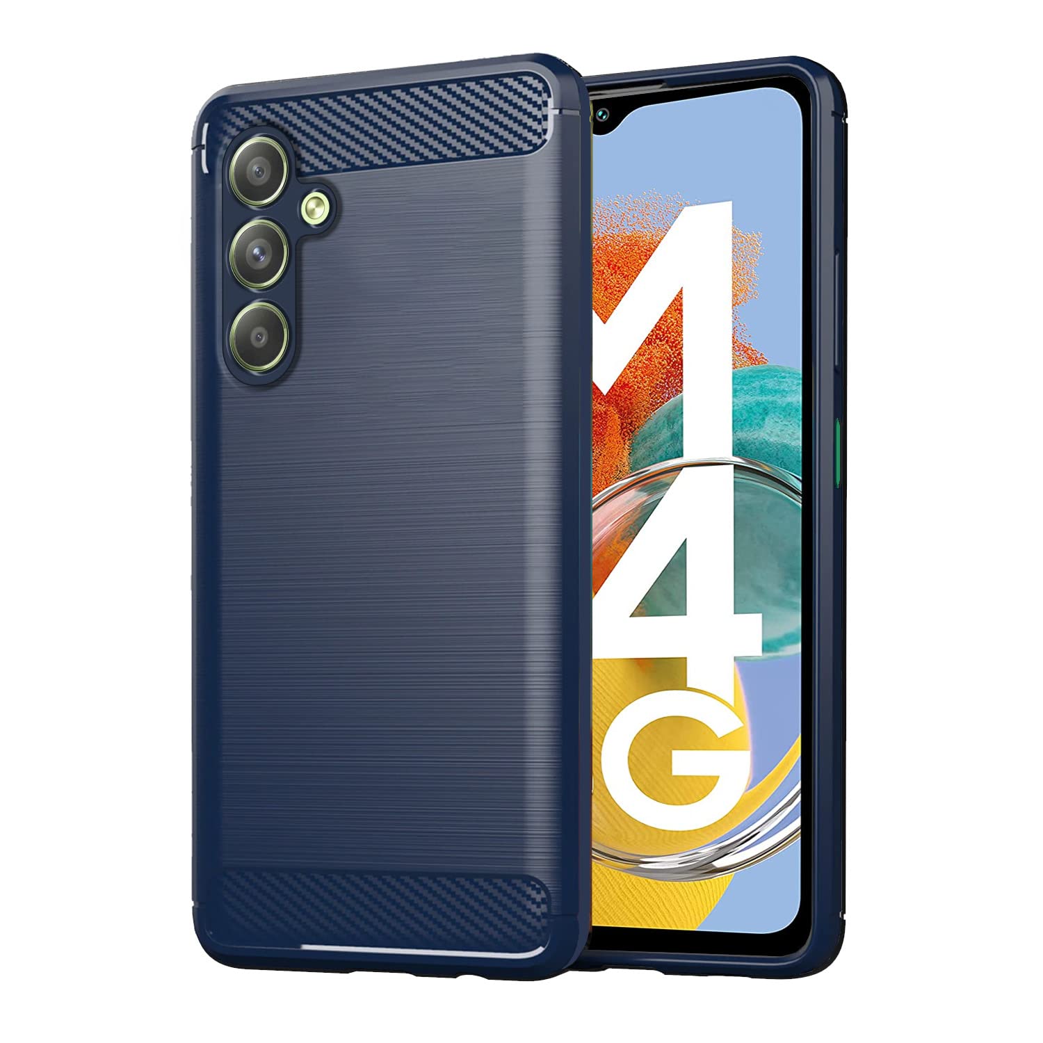 Pikkme Samsung Galaxy M14 5G Back Cover |Hybrid Shock Proof | Matte Soft Silicon Flexible | Back Case for Samsung Galaxy M14 5G (Blue) (B0C36TSXNN) Amazon Price History, Amazon Price Tracker