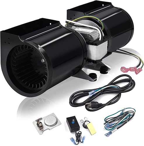 Kit de ventilador de chimenea GFK-160A GFK-160 para Heat N Glo, Quadra-Fire, Heatilator, Superior, Majestic, GTI, Hearth and Home DV3732,