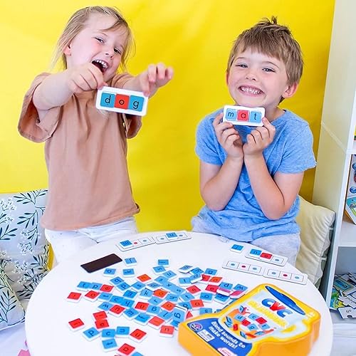 Miniatura 4 de Junior Learning CVC Blender - Mezcla sonidos para hacer palabras, multicolor