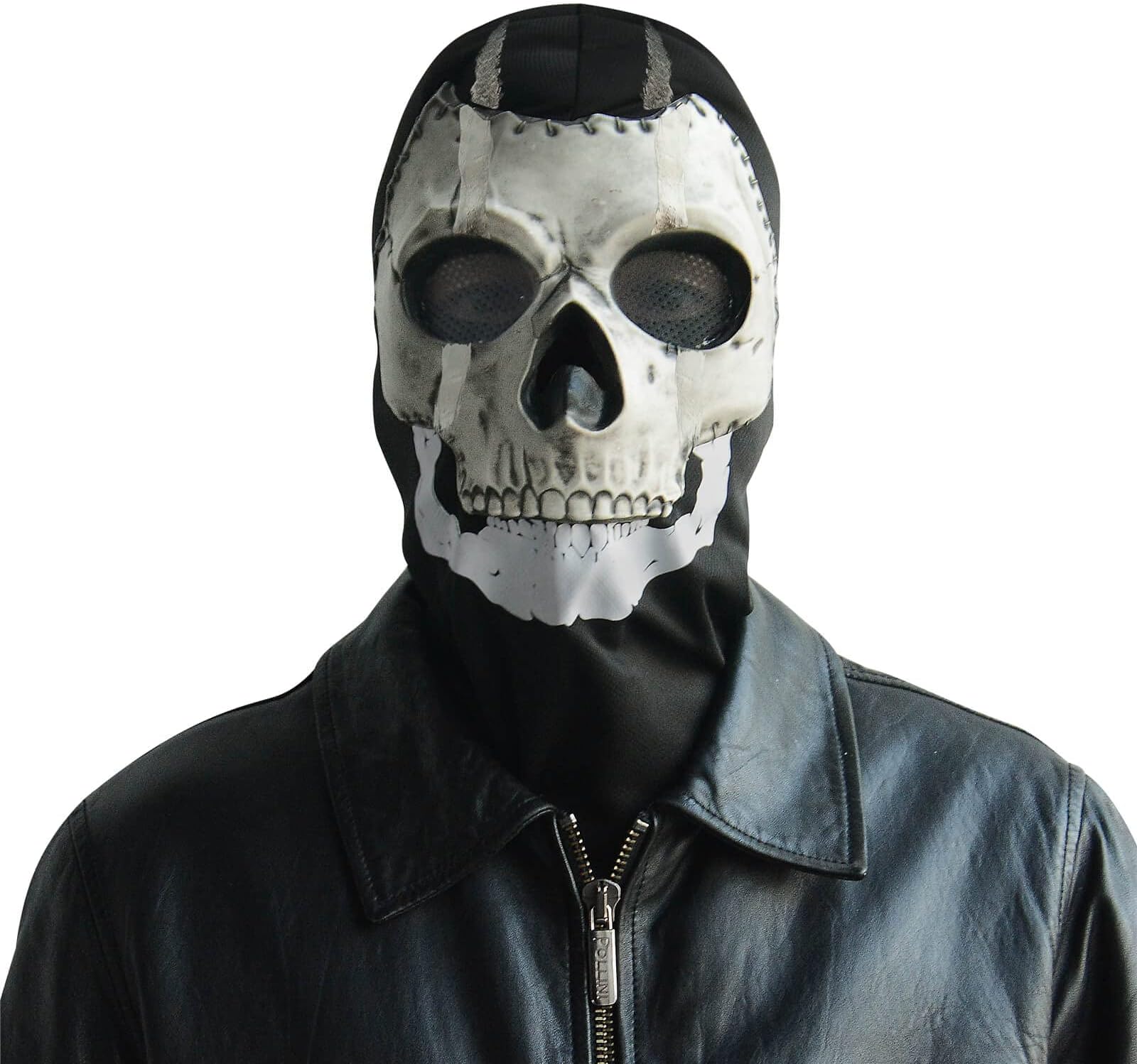 Halloween Ghost Mask COD Full Head Skull Mask, Game MW2 Ghost for Costume Cosplay
