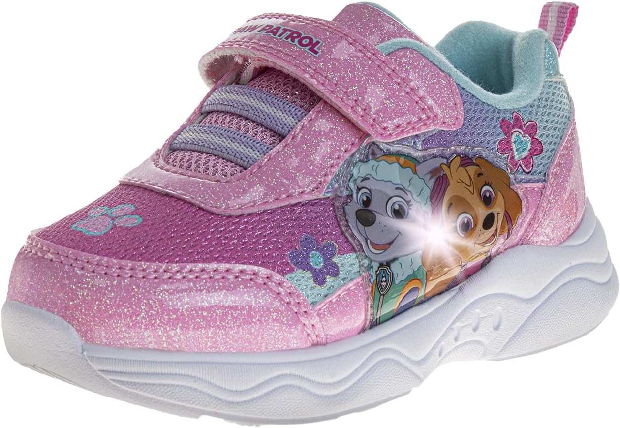 Nickelodeon Girl's Paw Patrol Light Up Laceless Shoes (Toddler/Little Girl)