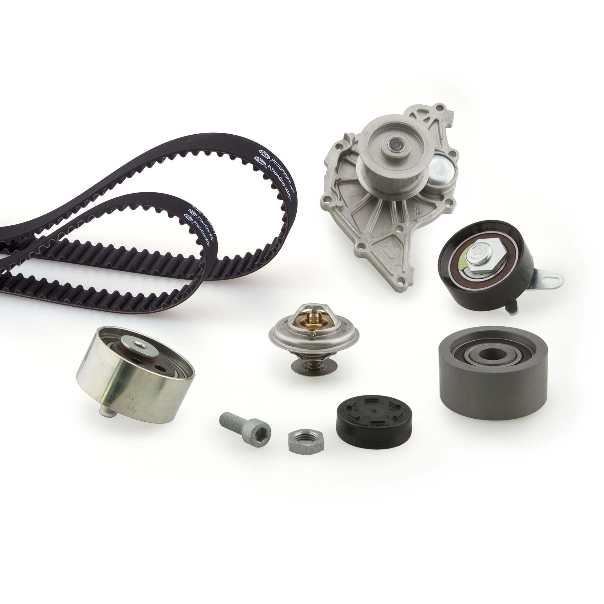 Timing Belt & Water Pump Kit fits AUDI A4 B6, B7 2.5D 00 to 06 Set Gates Quality