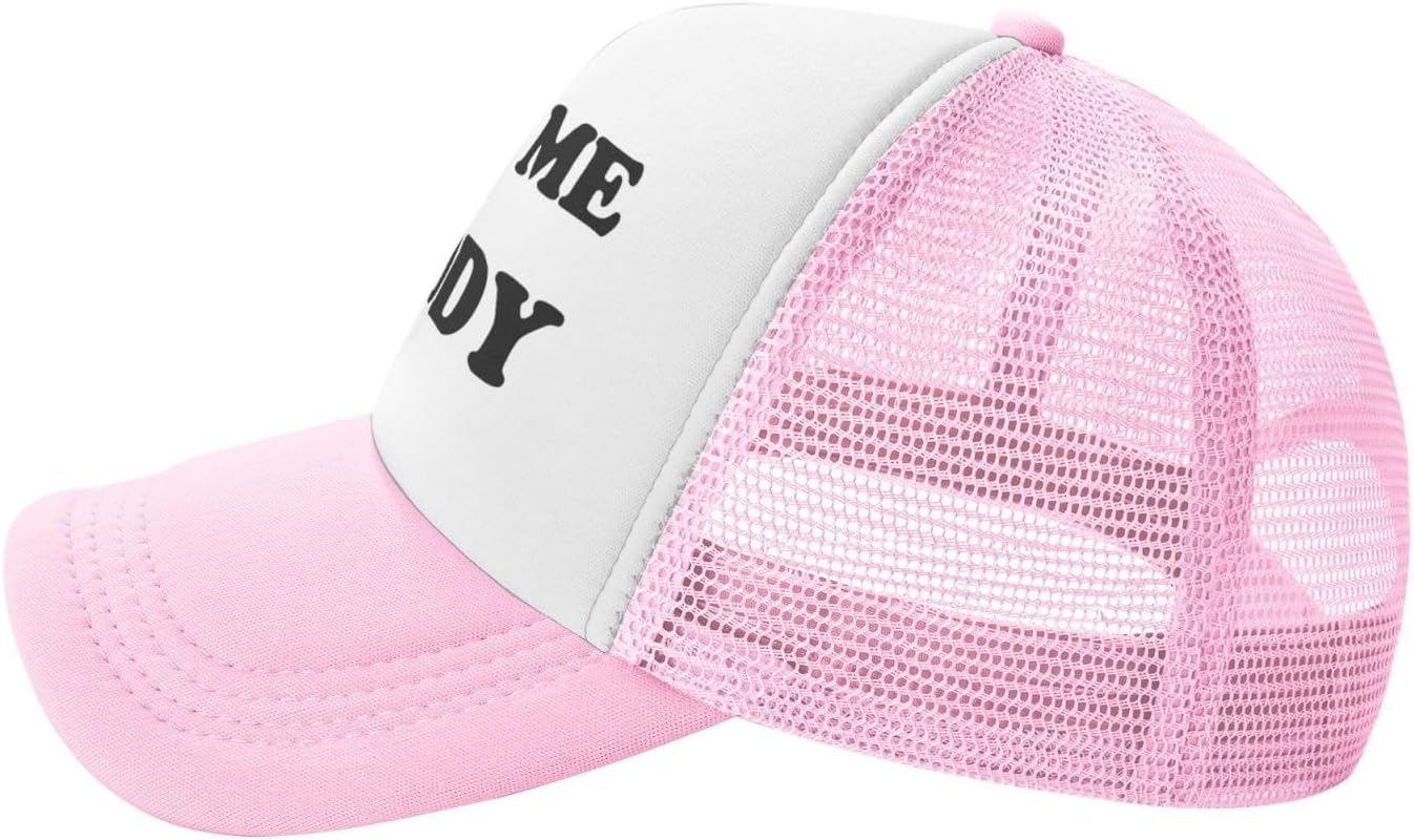 Milk Me Daddy Hat Funny Trucker Hats Adjustable Classic Fishing Cap for Men and Women Black - Image 3